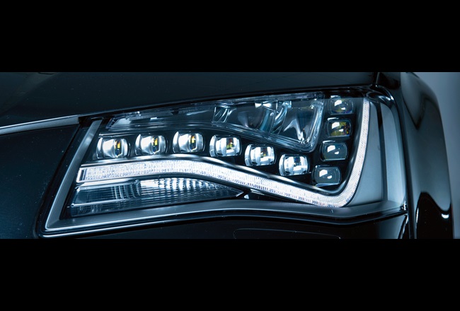Polycarbonate makes new look LED headlights possible
