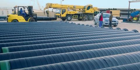 111 kilometers pipeline were coated with a fast-curing 2K PU coating based on Desmodur® and Desmophen®.