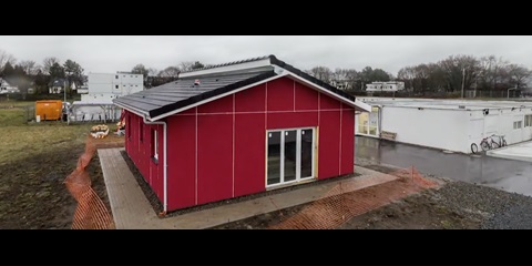 Our PU foam in prefab wall elements from Logelis enable high-performing insulation at a low price.