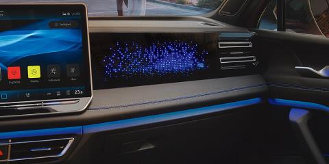 Ambient back-lit high quality and workmanship surfaces