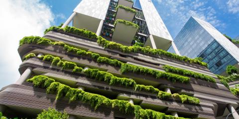 A more sustainable high-rise building that integrates gardens into its façade.